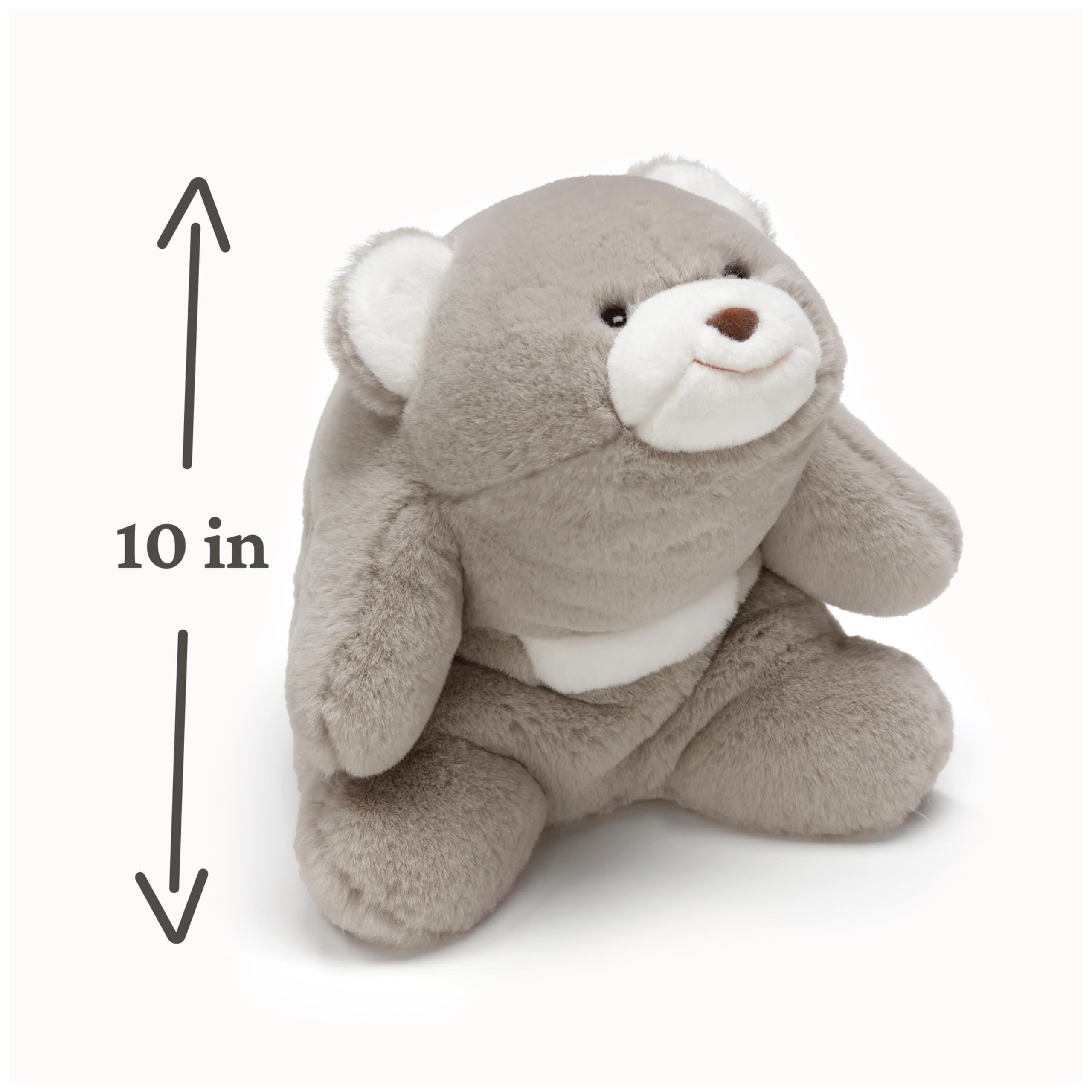 GUND Snuffles eyes-and-hug interaction creates a warm play moment.