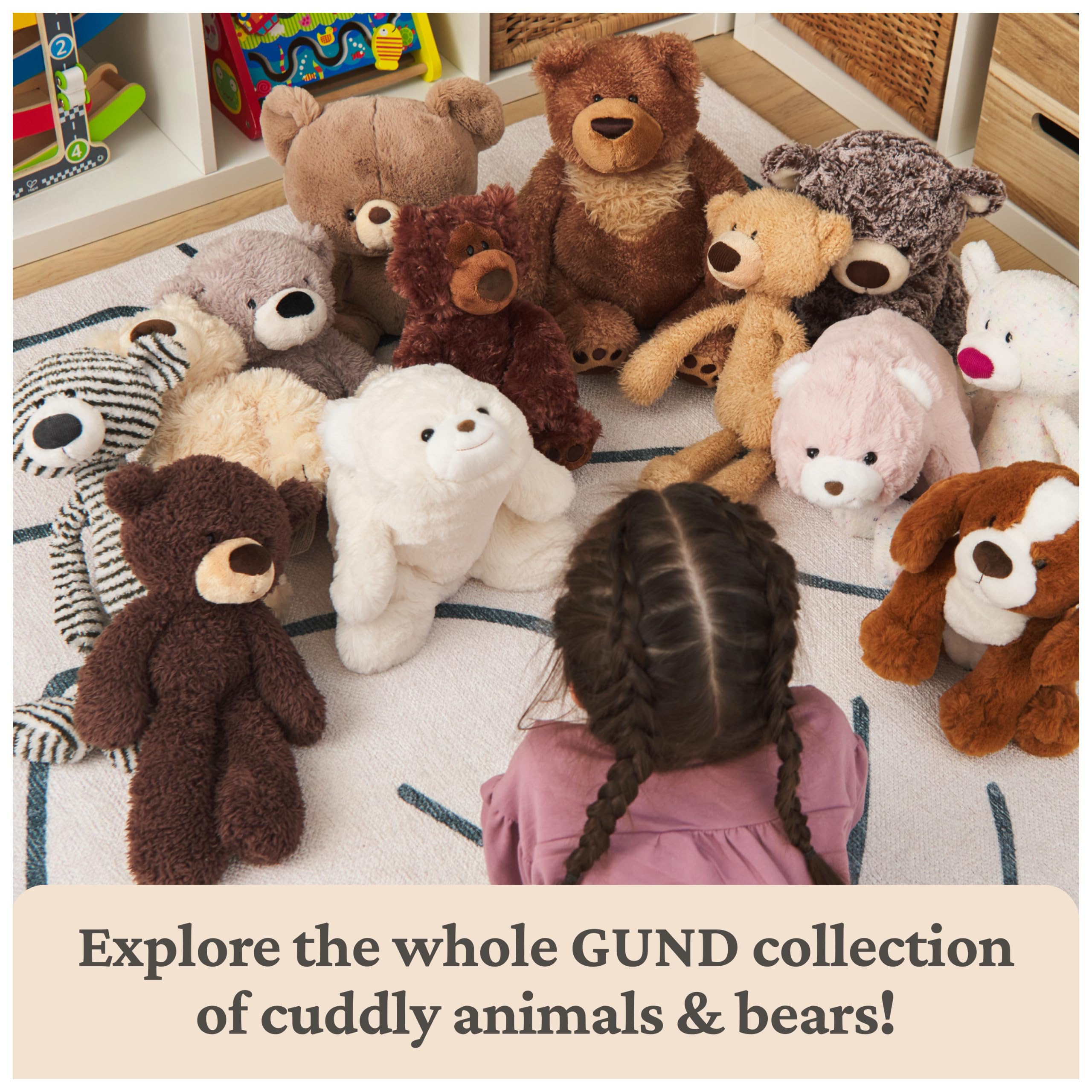 GUND Snuffles premier-plush quality reflects American plush heritage.