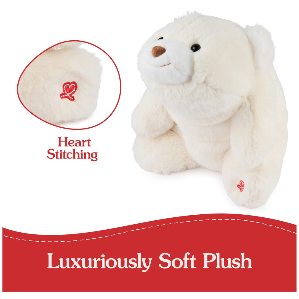 GUND Snuffles satin nametag for secure on-the-go adventures.