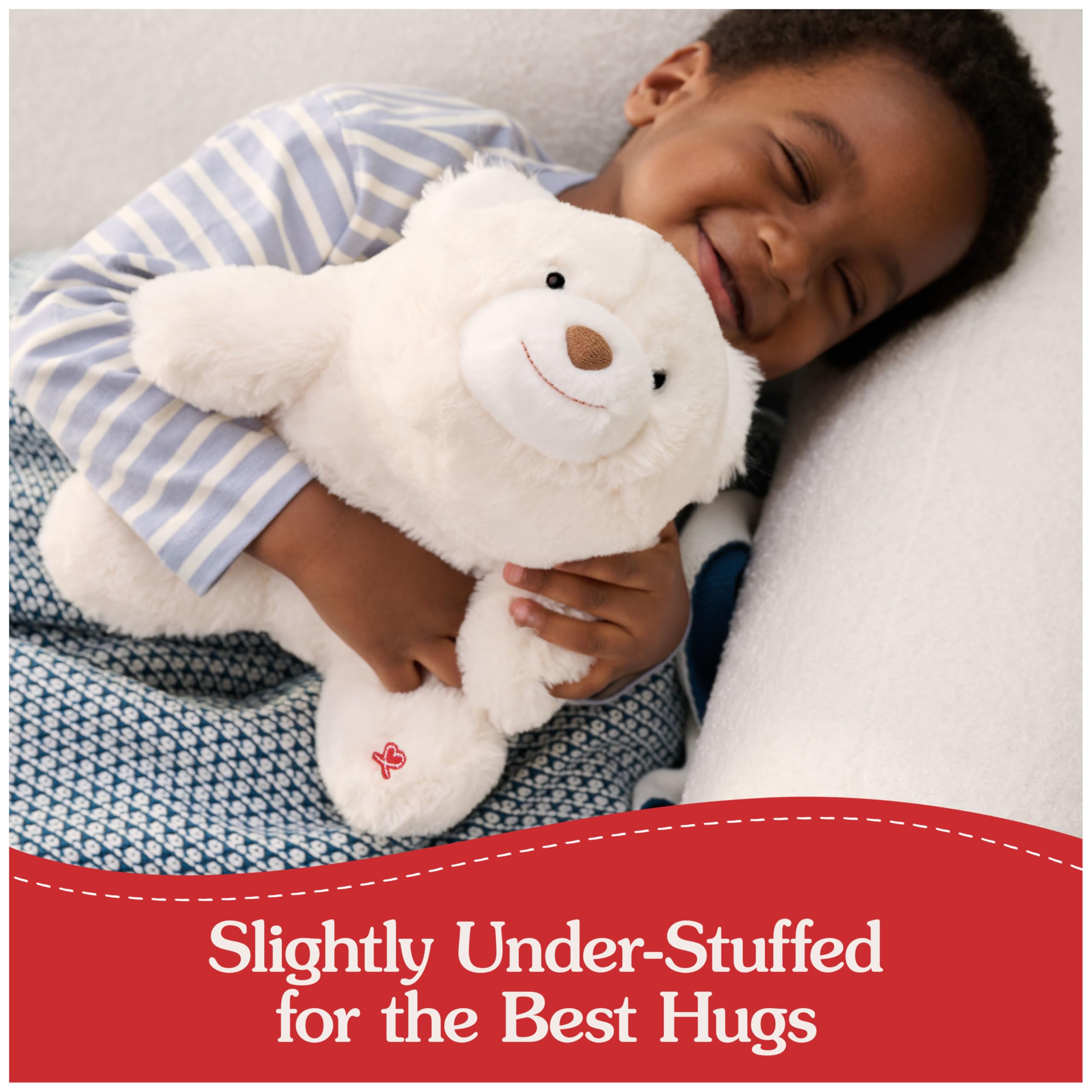 GUND Snuffles plush fabric highlighting gentle cuddle appeal for kids.