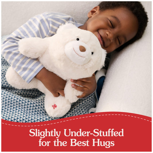 GUND Snuffles plush fabric highlighting gentle cuddle appeal for kids.