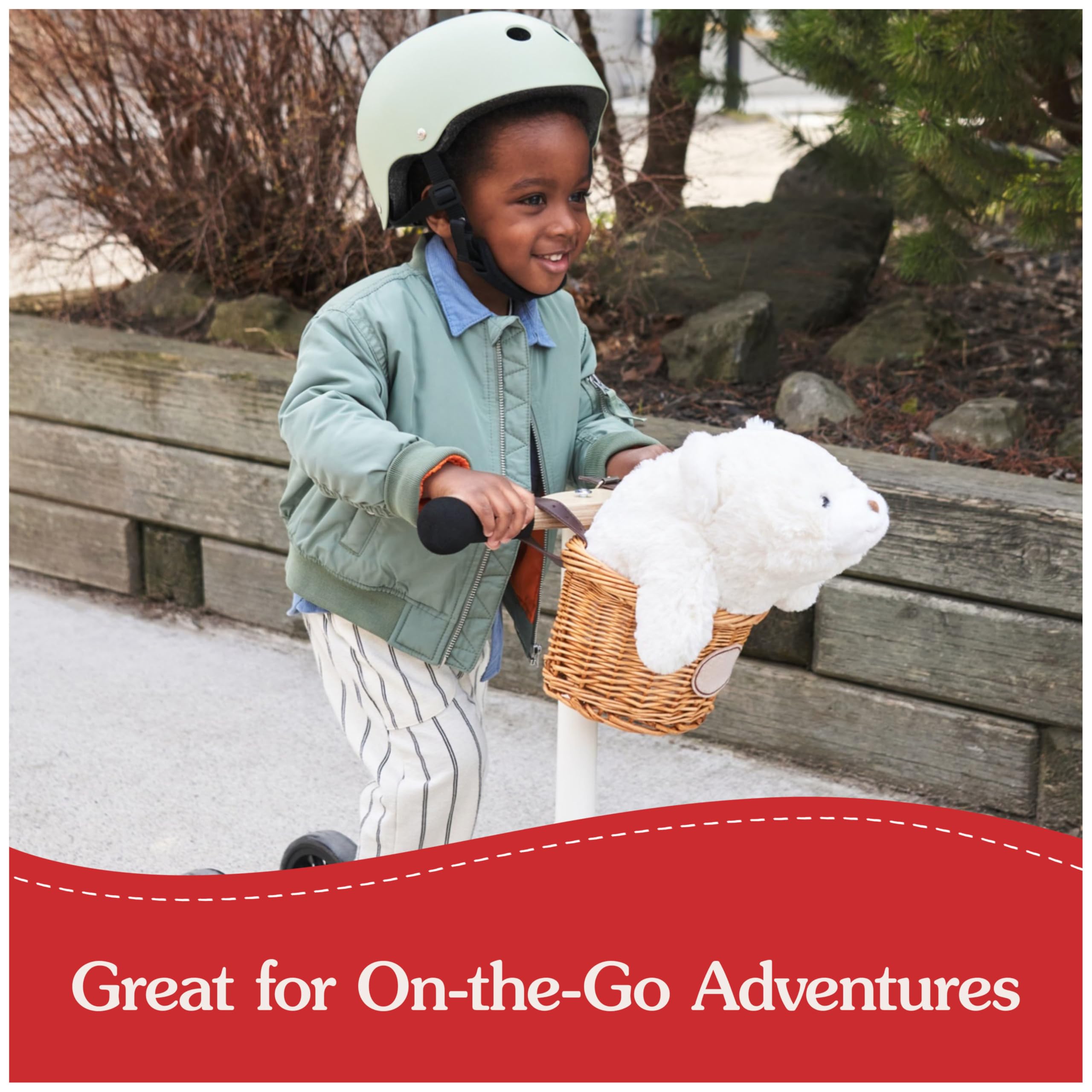 GUND Snuffles surface-washable care for easy cleaning.