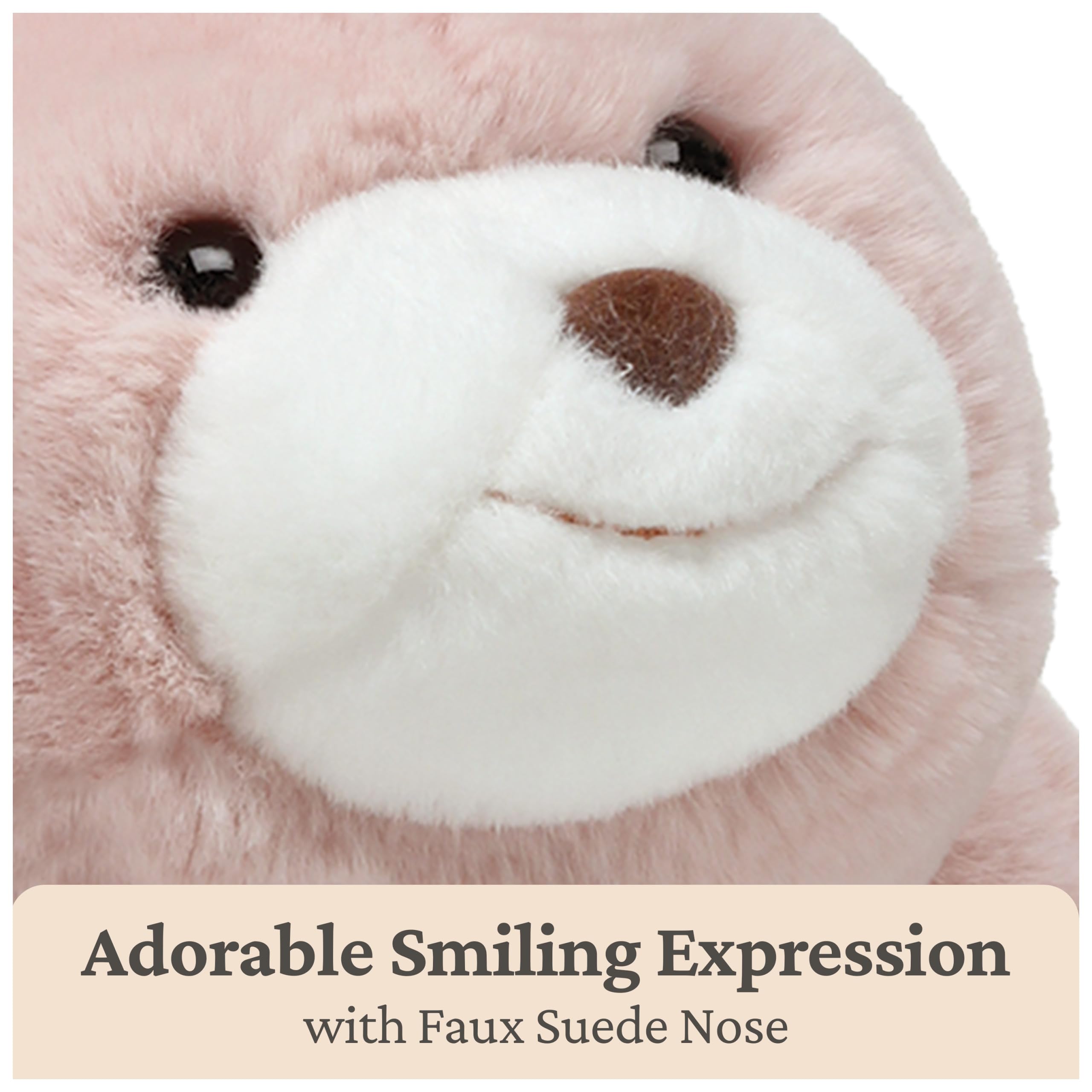 GUND Snuffles surface-washable fur for quick, easy cleaning.