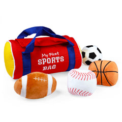 GUND soft plush duffel bag for easy organization and cleaning