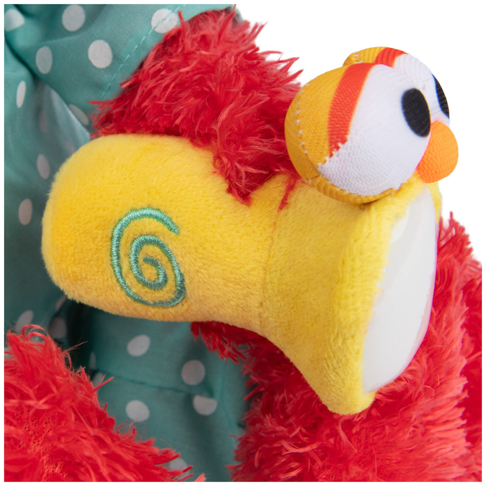 Soft premium plush fabric offers cozy cuddliness for storytime or naptime.