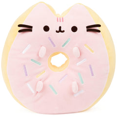 GUND Sprinkle Pusheen donut plush in full view, a soft, huggable companion for cozy moments.