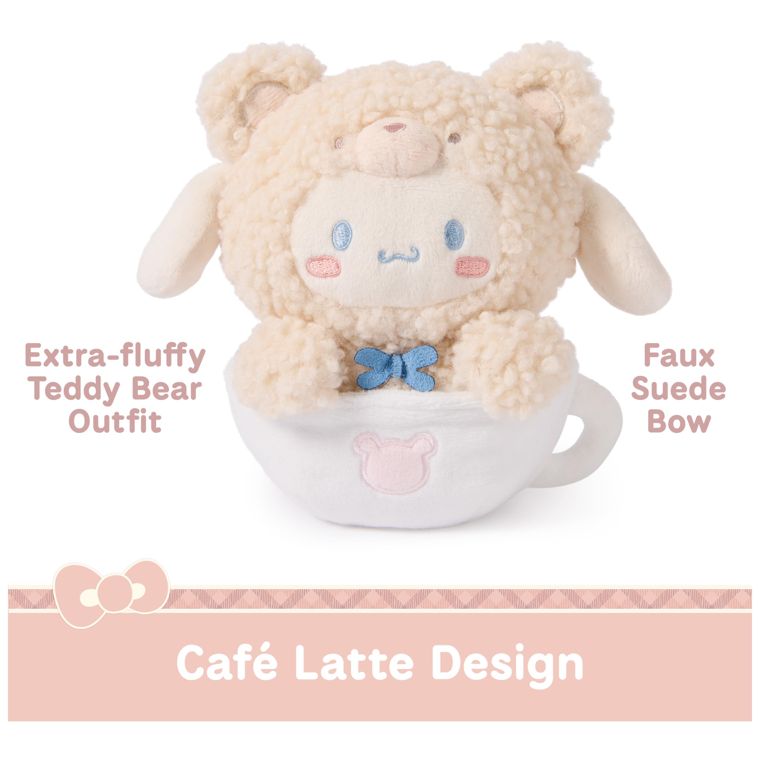 GUND Hello Kitty and Friends plush are surface-washable for easy cleaning.
