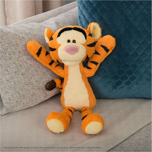 GUND Tigger plush face close-up showing wide smile for imaginative play.