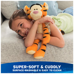 GUND Disney Tigger invites kids to act out adventures with slender poseable limbs.