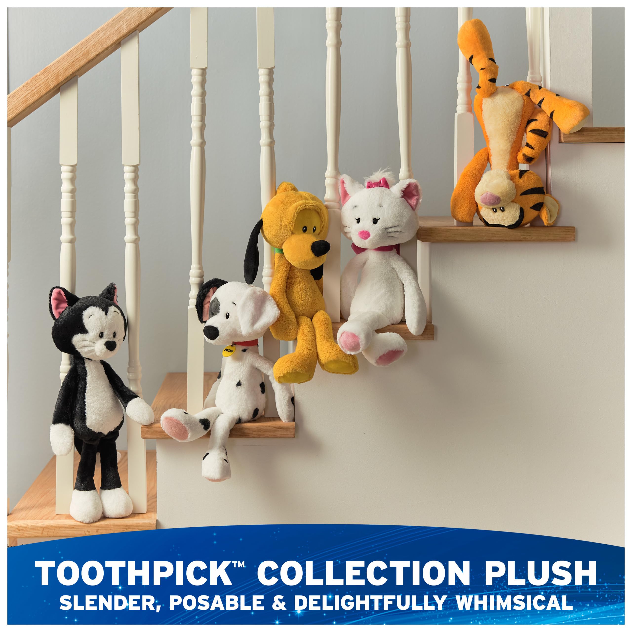 GUND Tigger plush is surface-washable for easy cleanup after play.