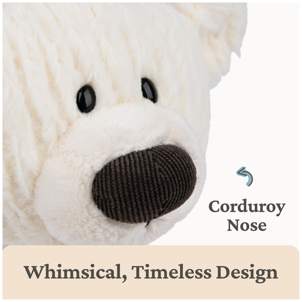GUND Toothpick Cable Bear machine-washable for easy care.