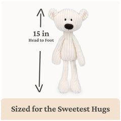 GUND Toothpick Cable Bear take-along design for travel and plays.