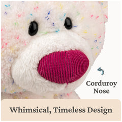 Tag-along body means you can take Confetti on trips.