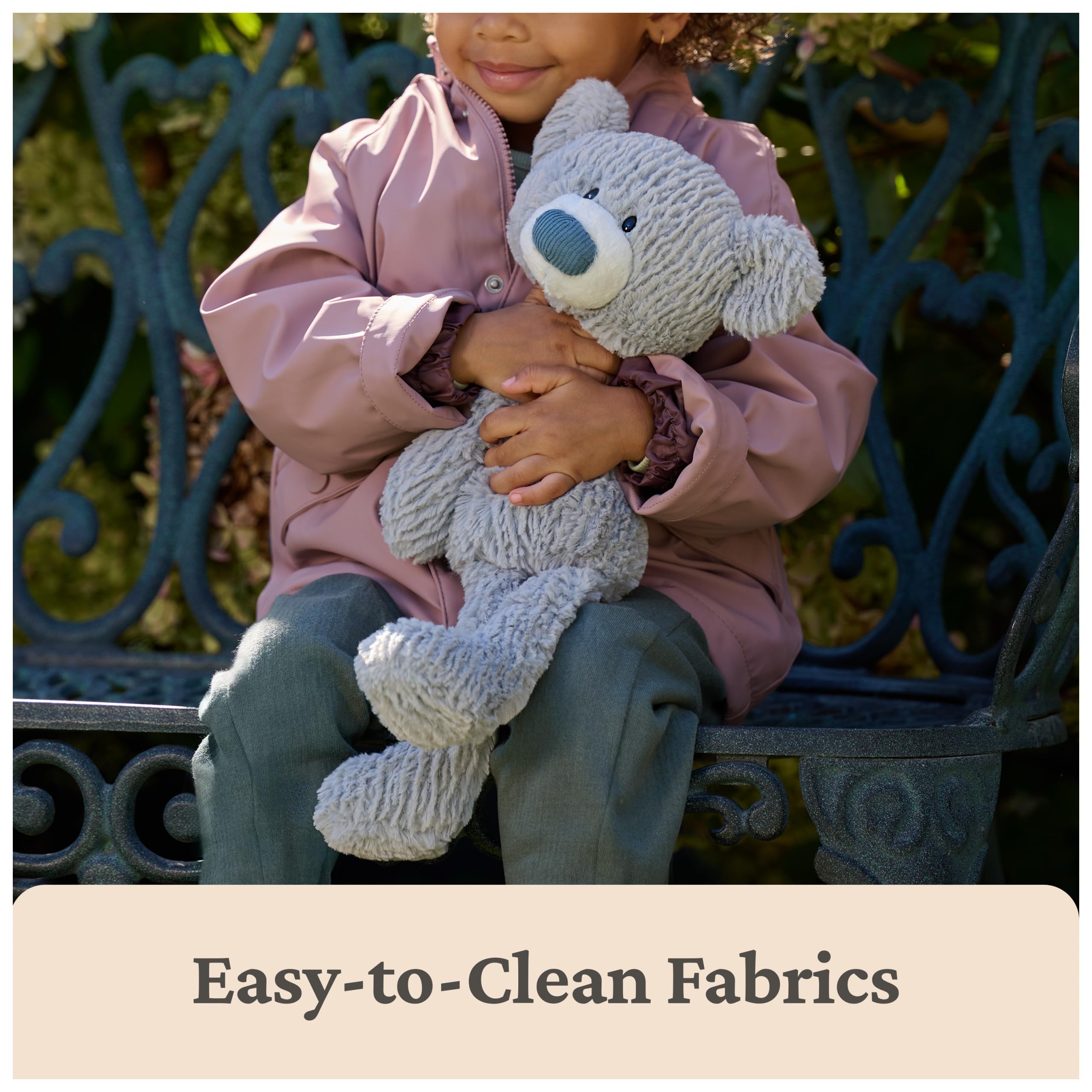Wavy Bear styled for room decor and display