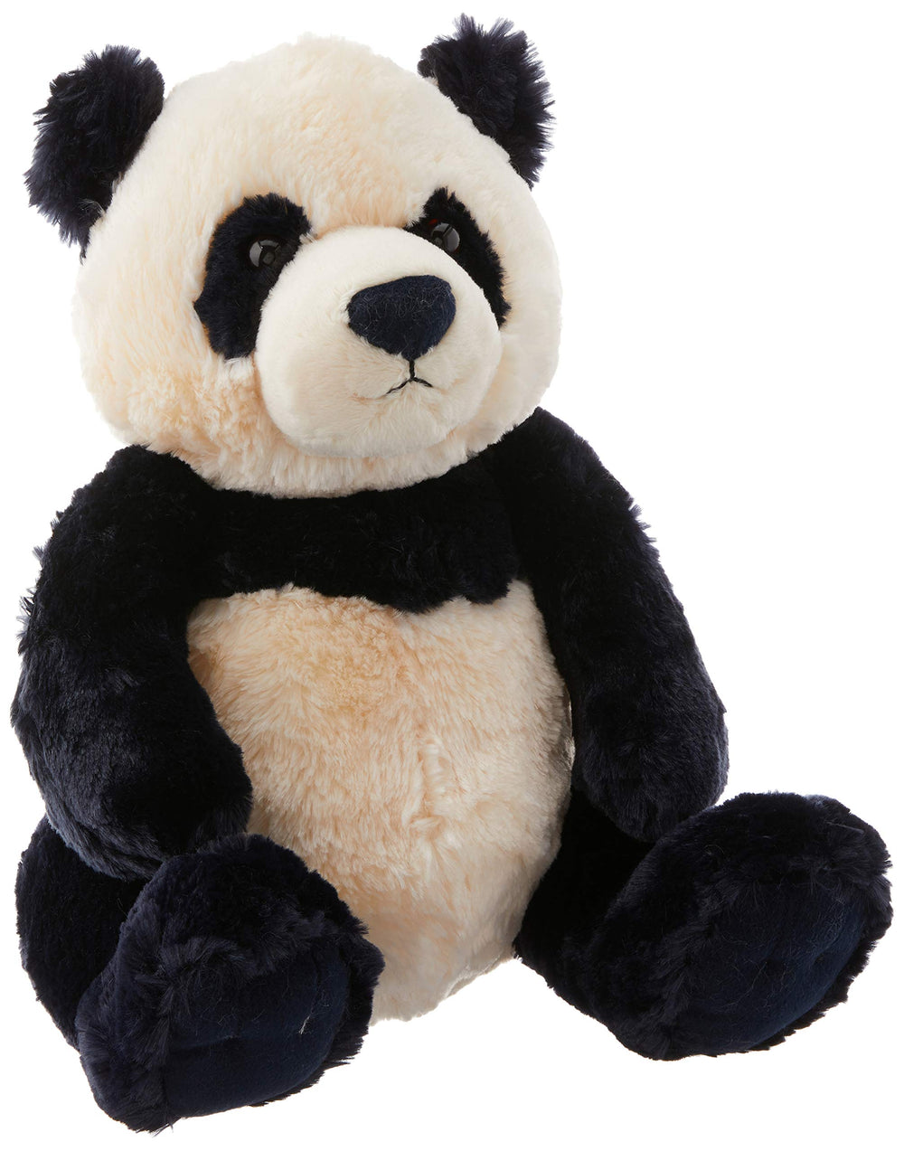 GUND Zi-Bo panda bear face with navy and cream plush design.