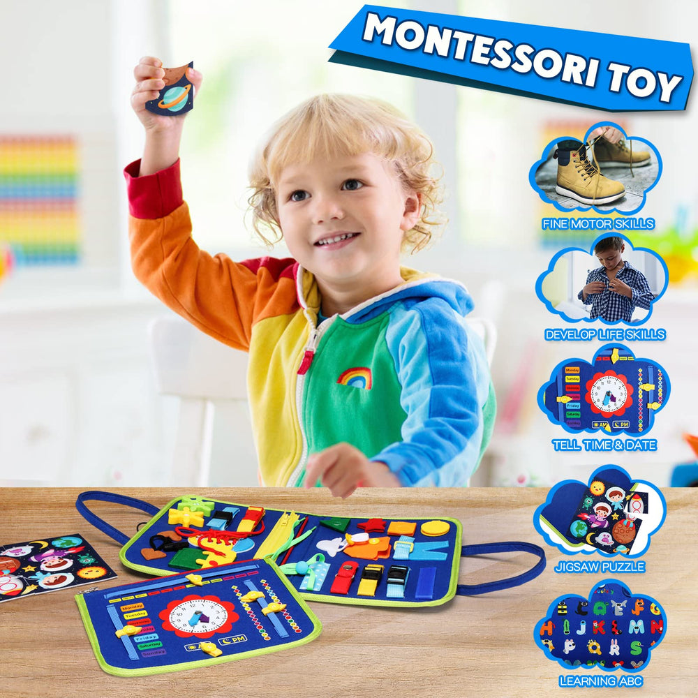 Guolely Busy Board color and shape recognition engages early math and classification
