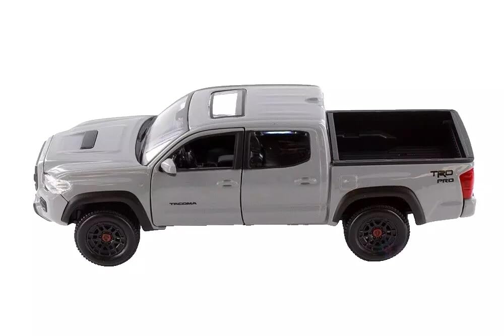 Guoml Tacoma TRD Pro 2023 gray opening front doors; interactive storytelling option.