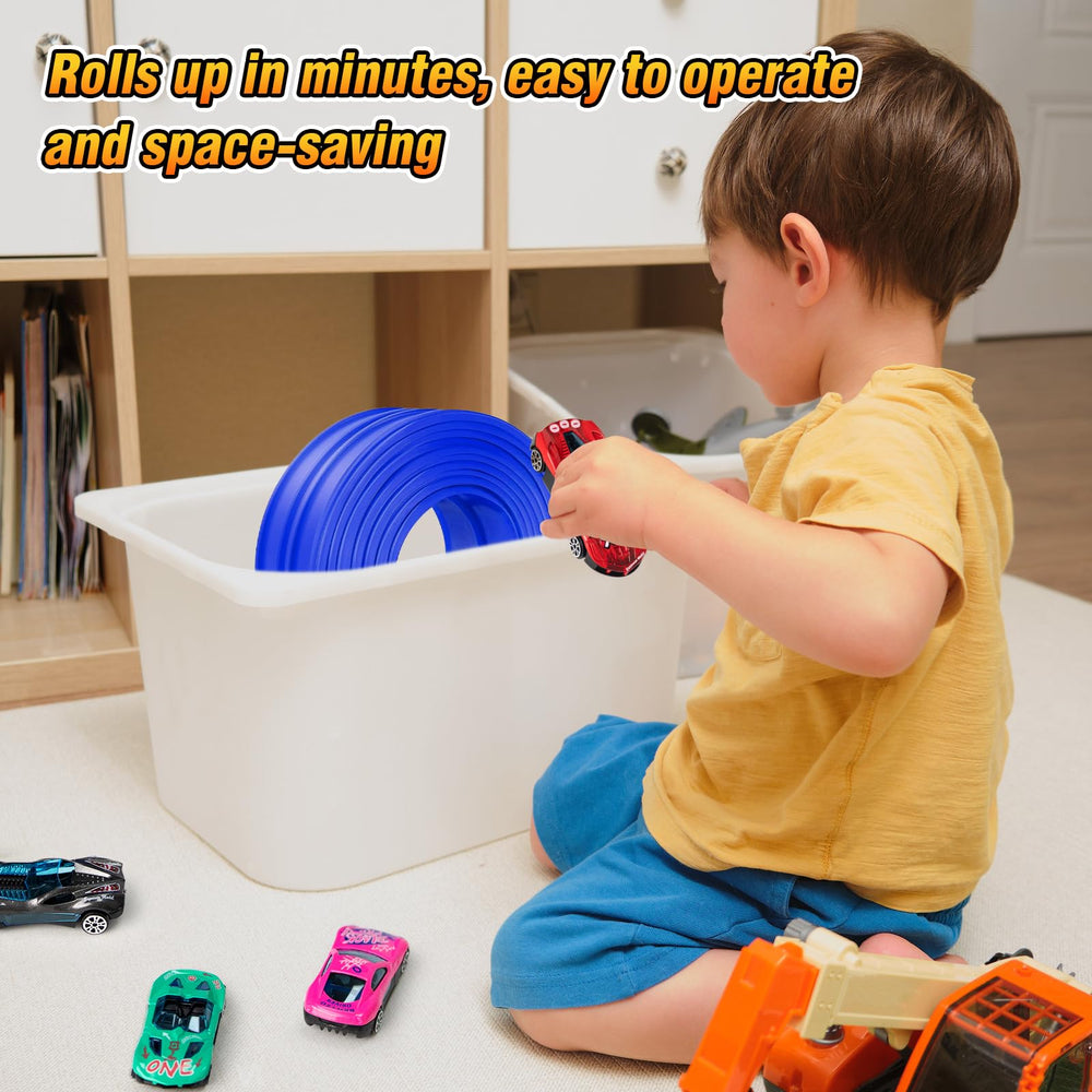 Guport colorful race track gift pack, a fun present for kids ages 3 and up.