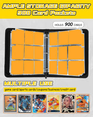 Gurgitat 9-pocket interior pages enabling easy detachment and customization.