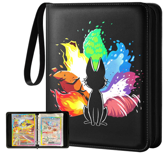Gurgitat Jumbo Card Binder cover shows durable EVA and PU leather for long-lasting protection