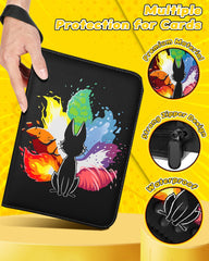 Gurgitat Colorful Fox design adds personality while organizing trading card collection
