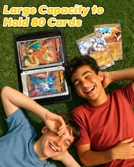 Gurgitat double-sided pockets maximize storage without bulk for XL jumbo cards
