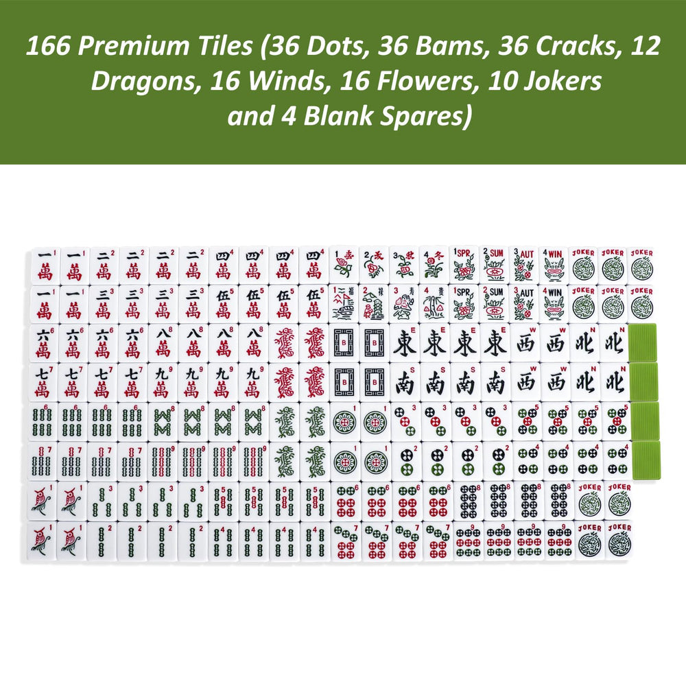 Complete Mahjong set packaged together for convenient setup
