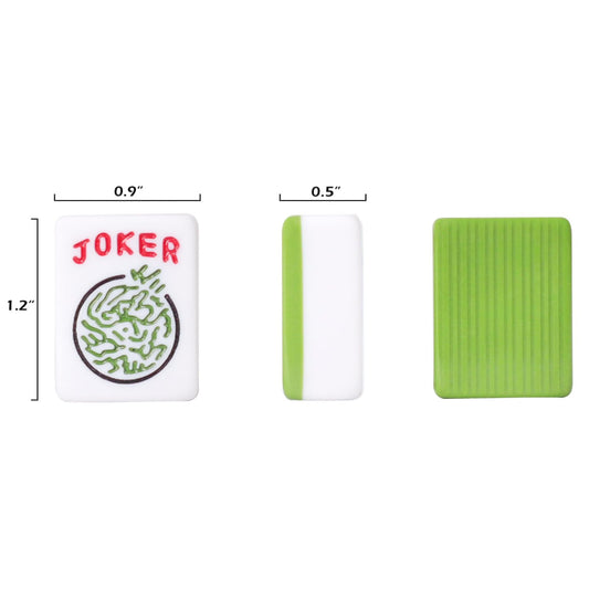 Four-in-one racks with pushers keeping tiles organized during play