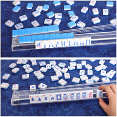 Colorful GUSTARIA Mahjong tiles with readable symbols.