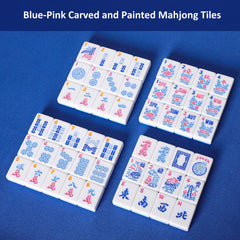 GUSTARIA Mahjong Jokers and blank tiles included for replenishment.