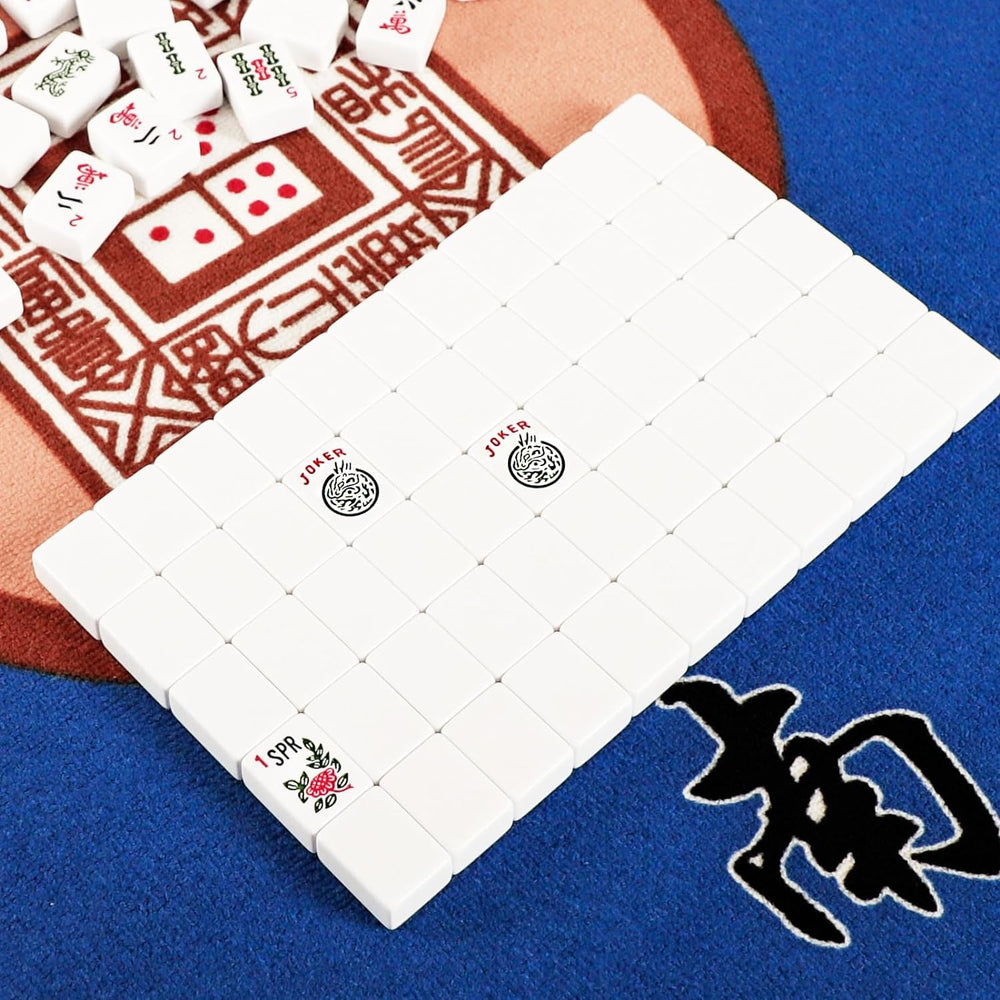 GUSTARIA mahjong set supports social interaction and cognitive engagement during games.