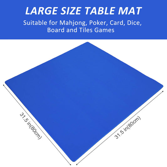 GUSTARIA large mahjong mat blue carrying bag for portable storage.