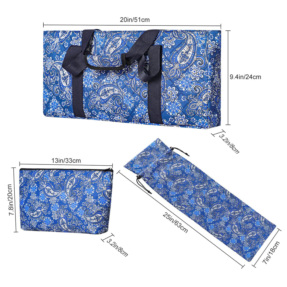 GUSTARIA Mahjong bag interior padding protects tiles during travel.