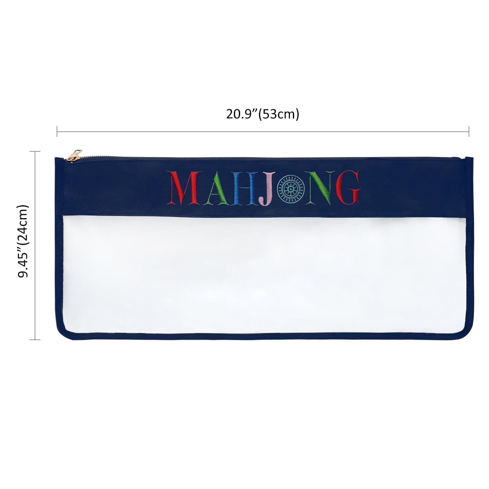 GUSTARIA Mahjong bag waterproof panel keeps contents clean and easy to wipe