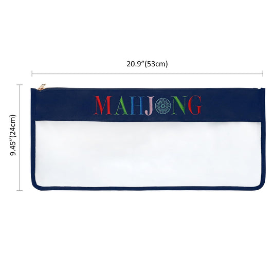 GUSTARIA Mahjong bag waterproof panel keeps contents clean and easy to wipe