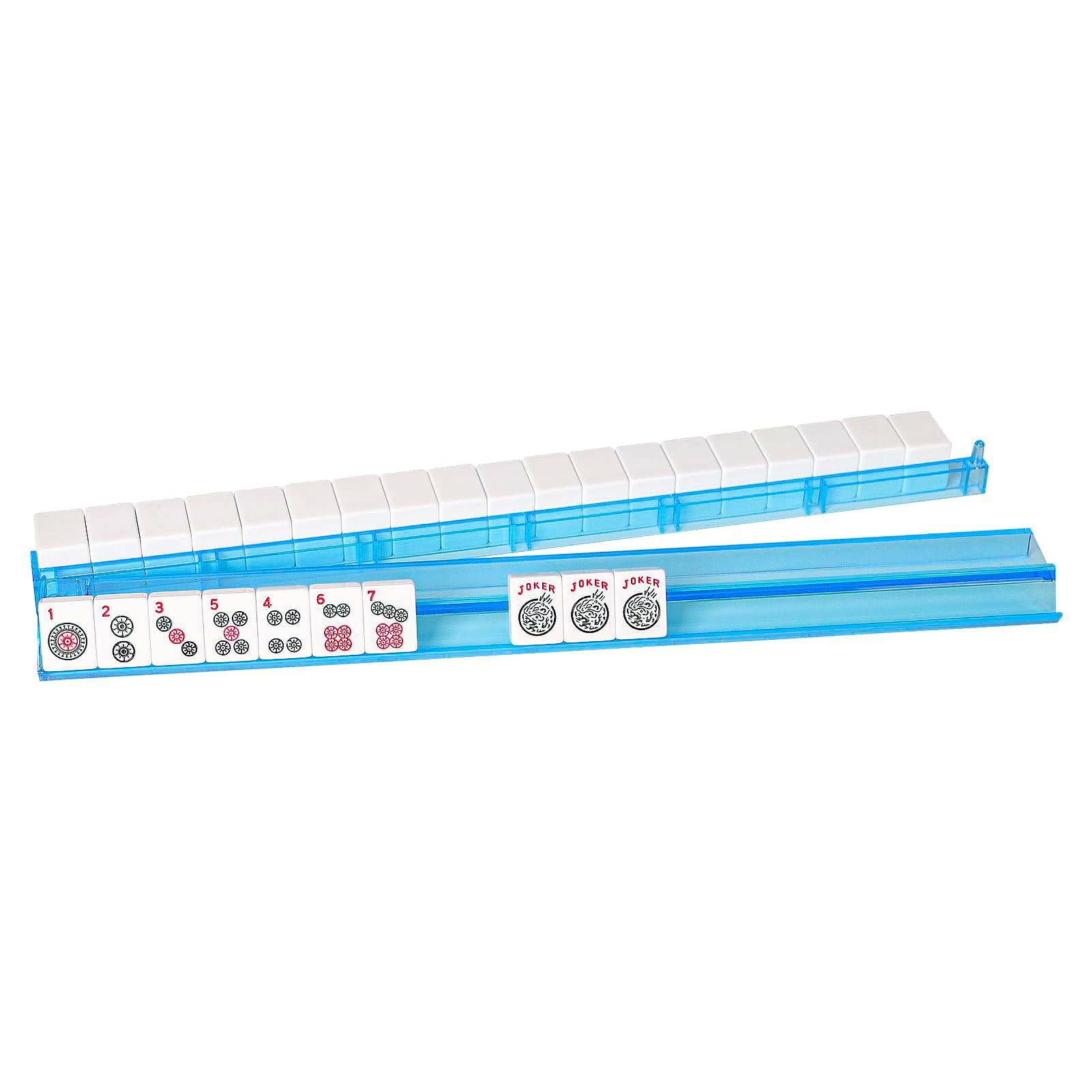 GUSTARIA compact portable rack provides travel-friendly size for Mahjong outings.