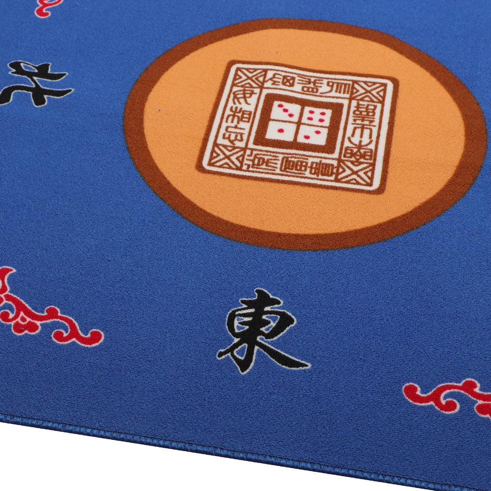 GUSTARIA Mahjong Mat noise reduction reduces tile clatter for quieter games.