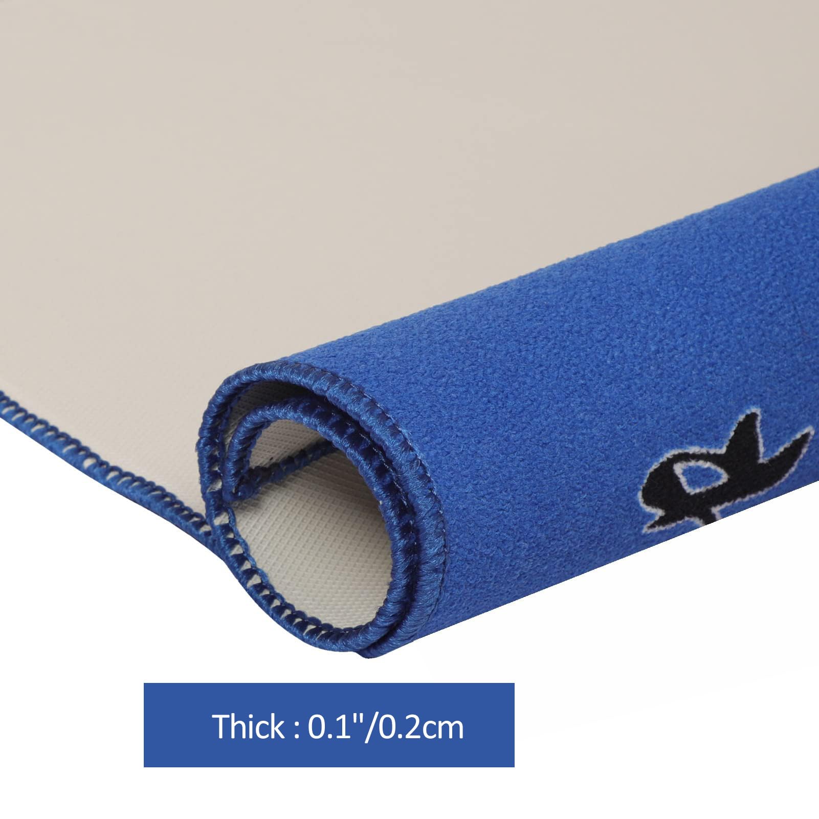 GUSTARIA Mahjong Mat table protection helps preserve your tabletop finish.