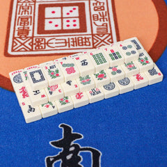 GUSTARIA mahjong tiles show dots, bams, and cracks for easy recognition.