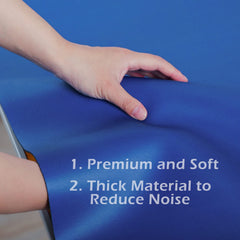 GUSTARIA mahjong mat reduces noise and protects surfaces.