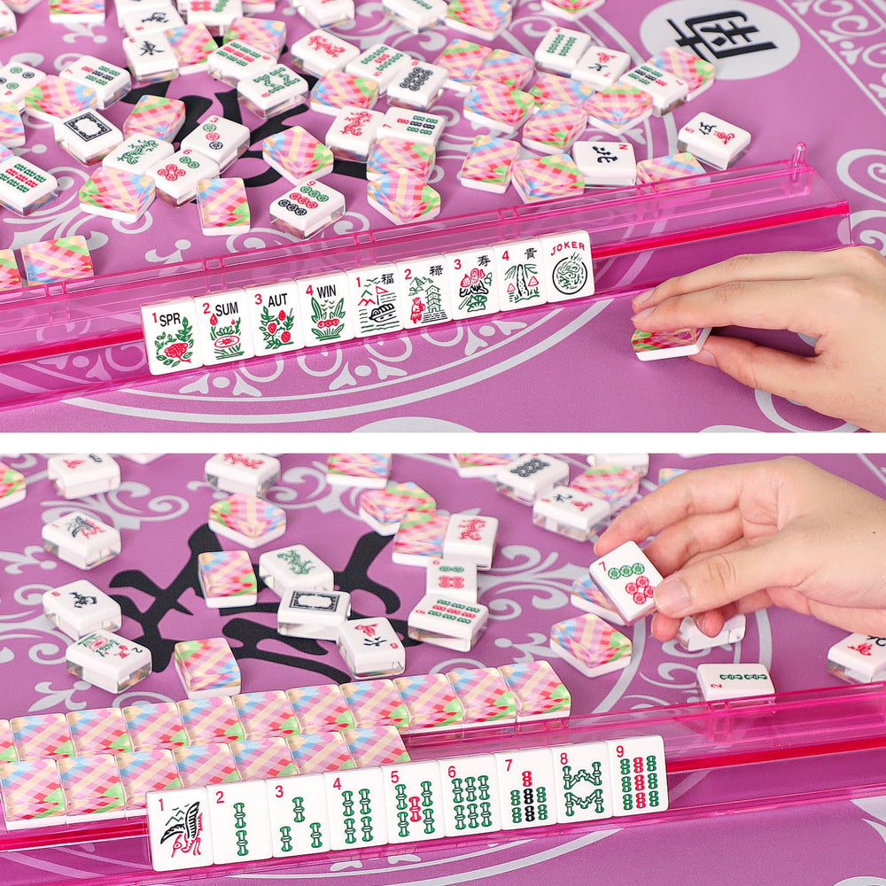 Ideal for family gatherings and friendly mahjong nights with friends.