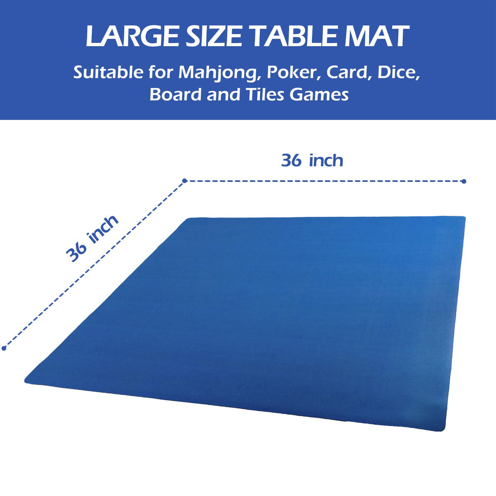 GUSTARIA table cover non-slip backing keeps games steady.