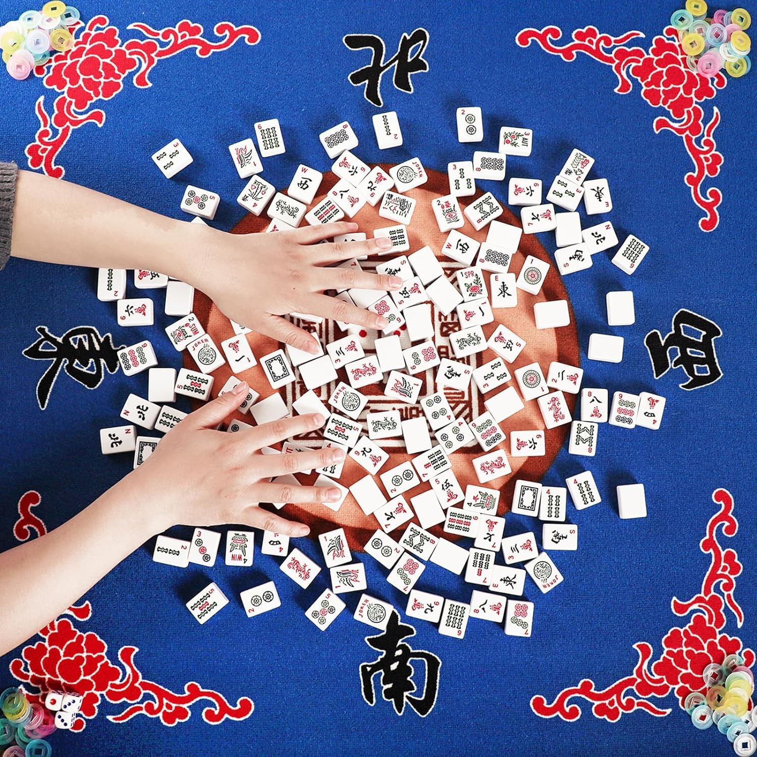 GUSTARIA tiles only—no dice or accessories for ready-to-play setups.