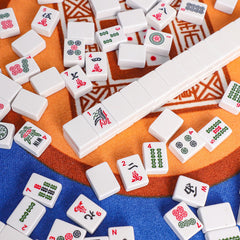 GUSTARIA travel-friendly mahjong tiles ideal for on-the-go play.