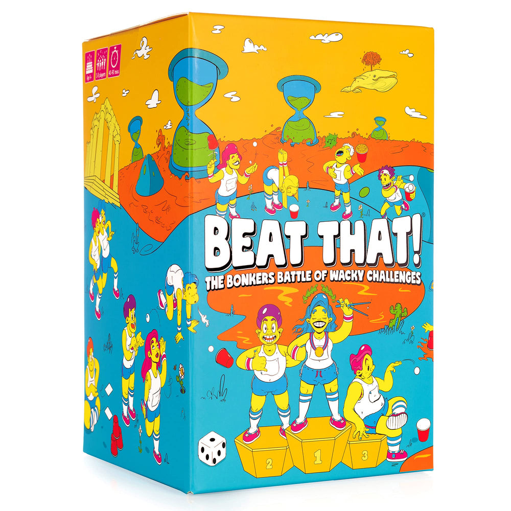 Beat That! sand-timer adds suspense to timed rounds