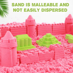 Guuozzli Play Sand soft texture invites molding and calm play.
