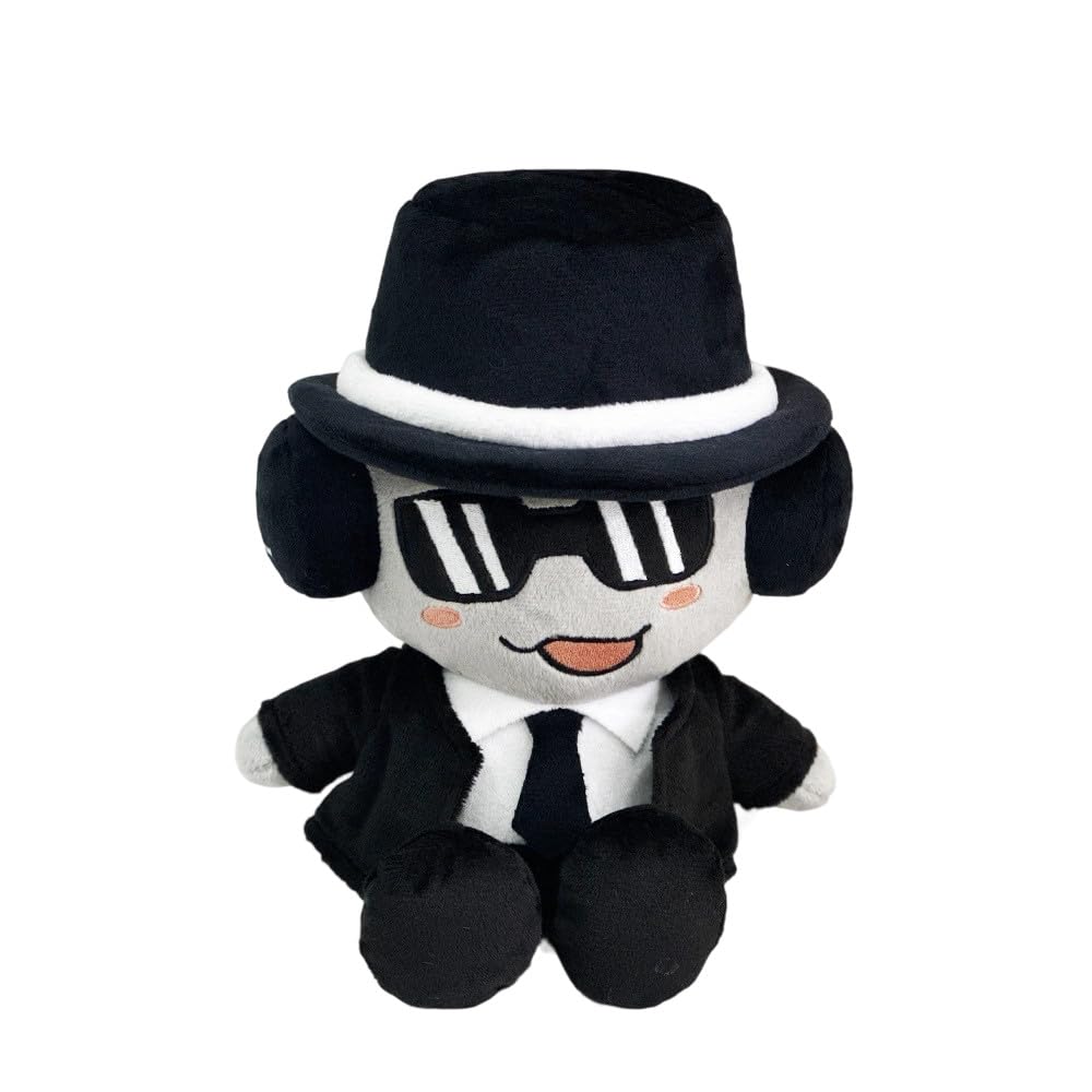 GUUZOGG 8-inch plush toy front view for cozy decor and display