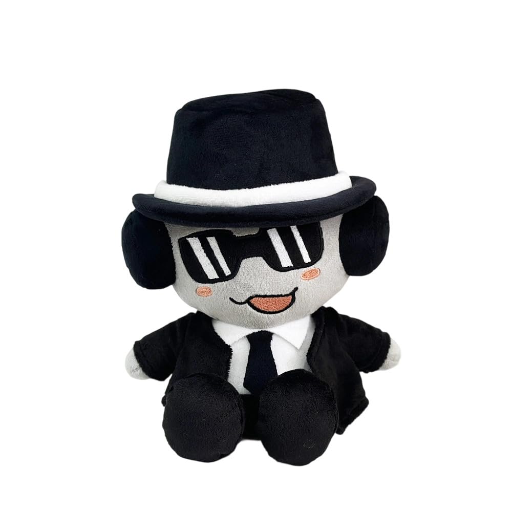 GUUZOGG 8-inch plush toy shown as a versatile desk buddy