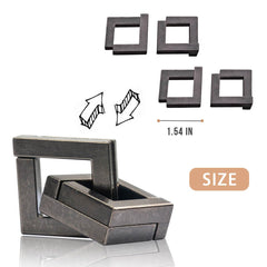 GVKES durable metal toys with storage box for easy carry and gift-ready