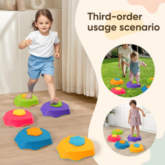G-WING stepping stones demonstrate durability for outdoor use and weather resistance.
